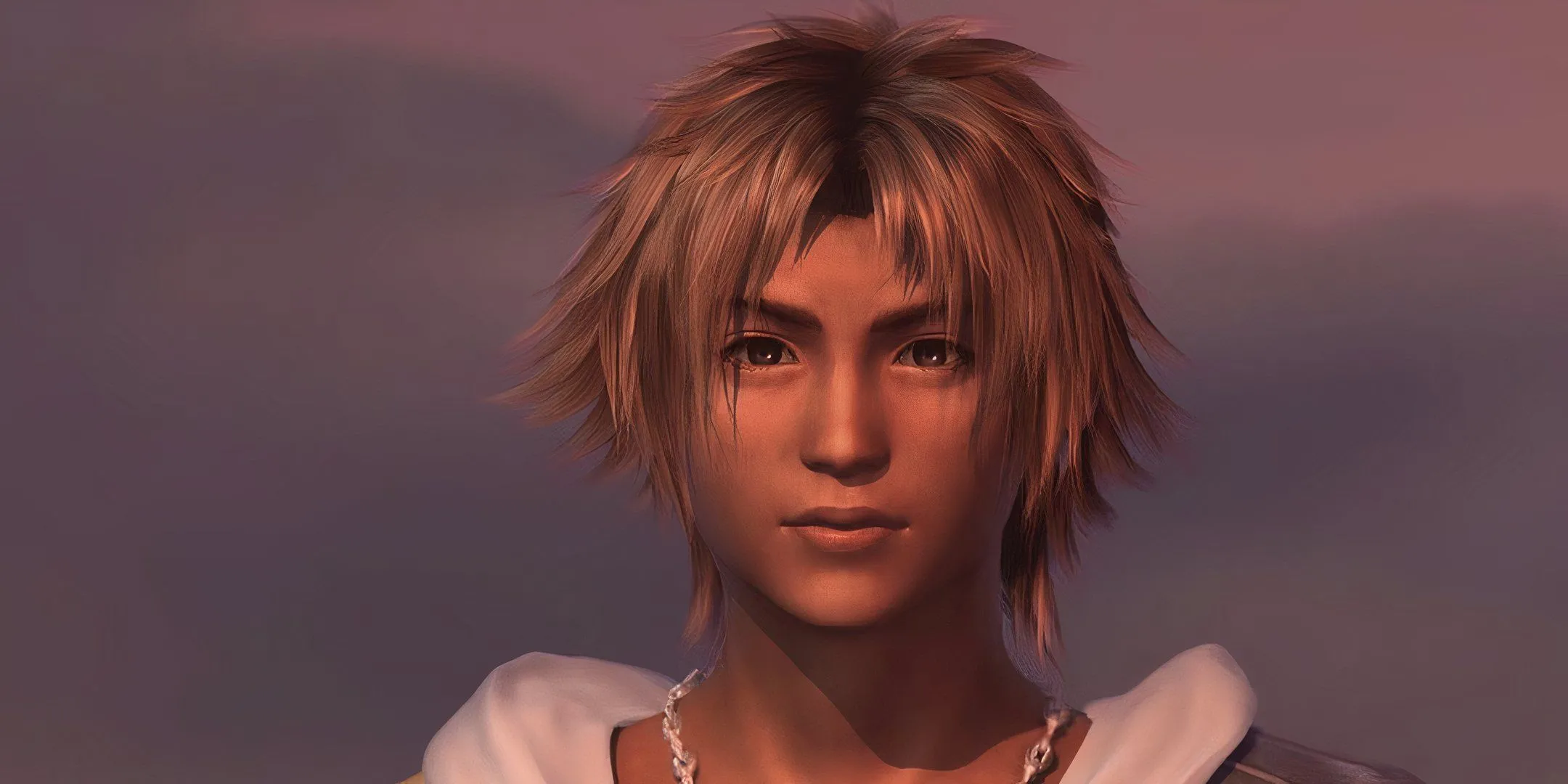 Tidus, ngôi sao Blitzball của Final Fantasy 10, với ánh mắt kiên định.