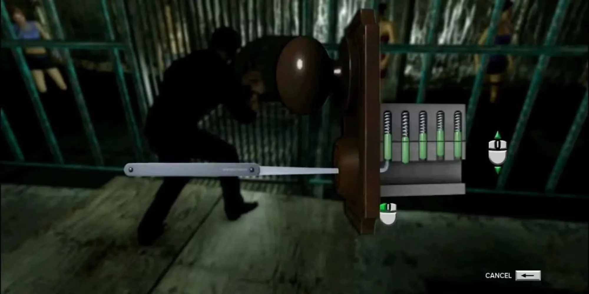 Wei Shen mở khóa két sắt trong Sleeping Dogs, thể hiện kỹ năng trinh sát bí mật trong lòng Hong Kong