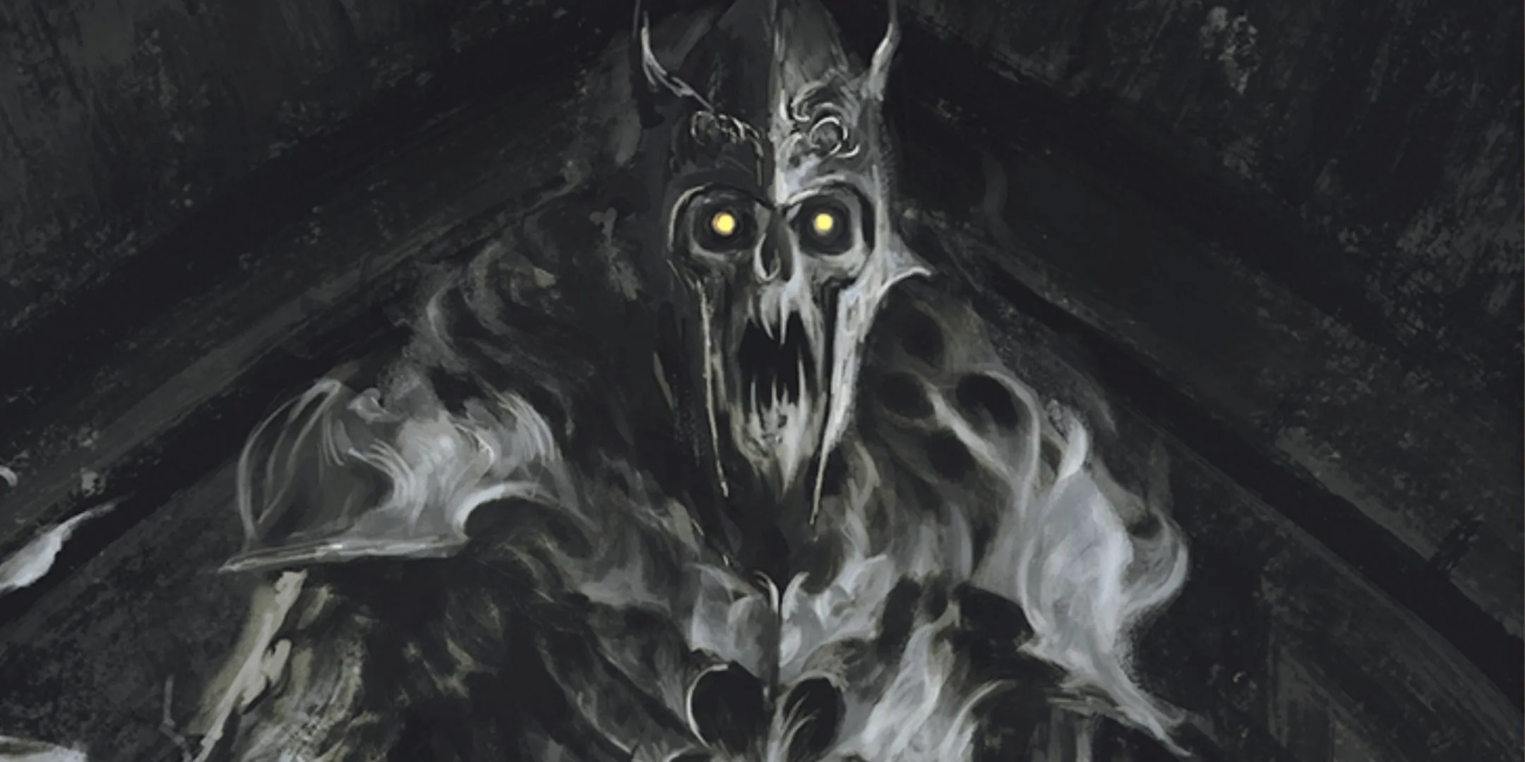 Wraith, một loài quái vật ma quỷ trong D&amp;D gây hiệu ứng làm giảm máu tối đa