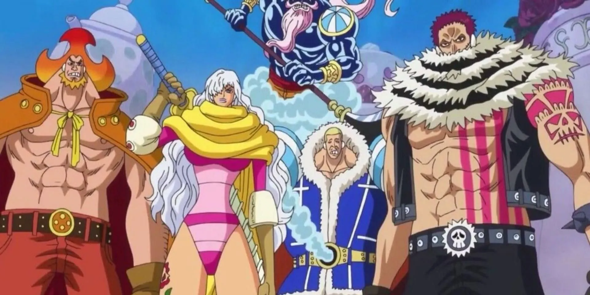 Big Mom cùng các đứa con - Băng Hải Tặc Big Mom