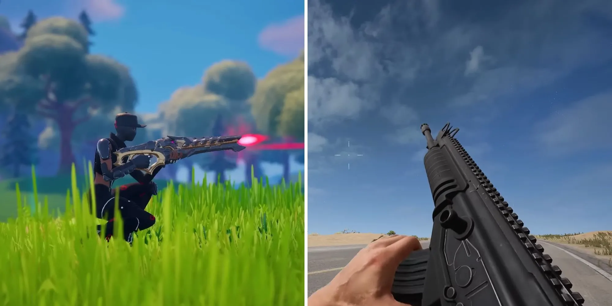 Bộ sưu tập súng đa dạng với nhiều phụ kiện trong PUBG, minh họa cho lối chơi bắn súng chân thực và chiều sâu