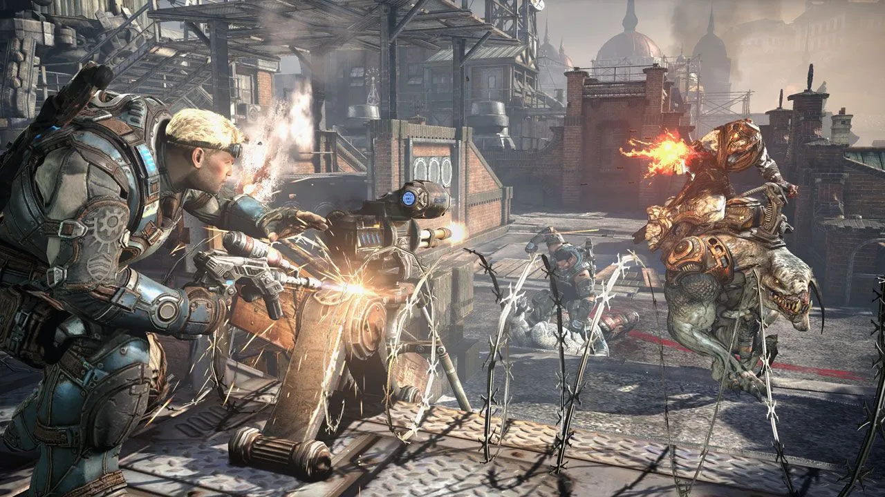 Gears of War Judgment giới thiệu Damon Baird và Kilo Squad đối mặt với quân đoàn Locust trong một cuộc phiêu lưu đầy căng thẳng