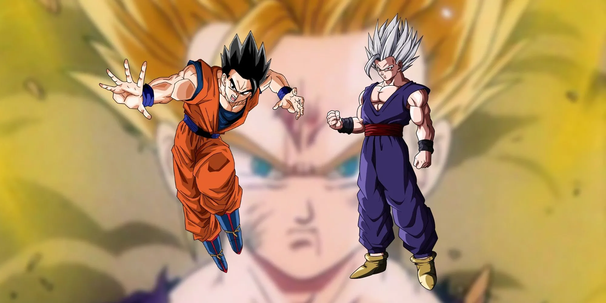 Gohan với ánh mắt đầy suy tư, biểu tượng cho sức mạnh tiềm ẩn và những áp lực anh phải gánh chịu trong Dragon Ball