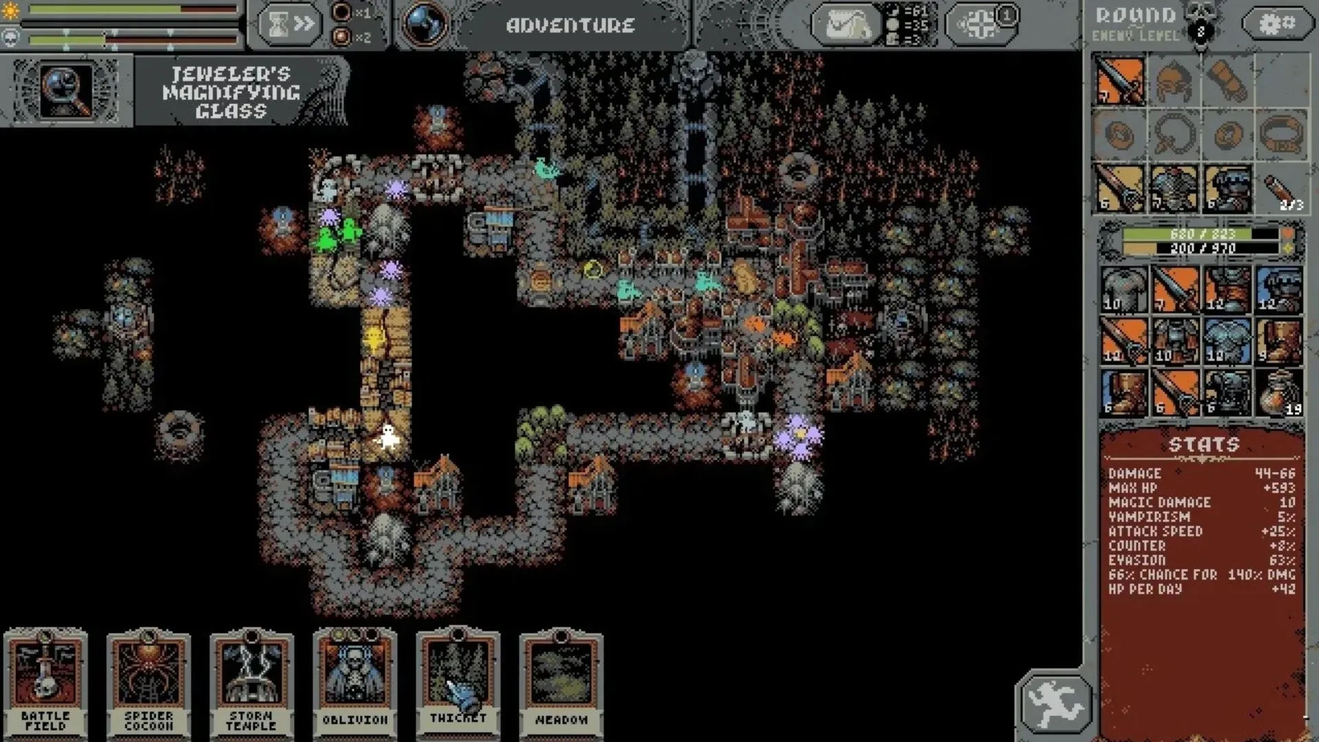 Loop Hero: chiến lược vòng lặp độc đáo với thẻ bài và roguelike