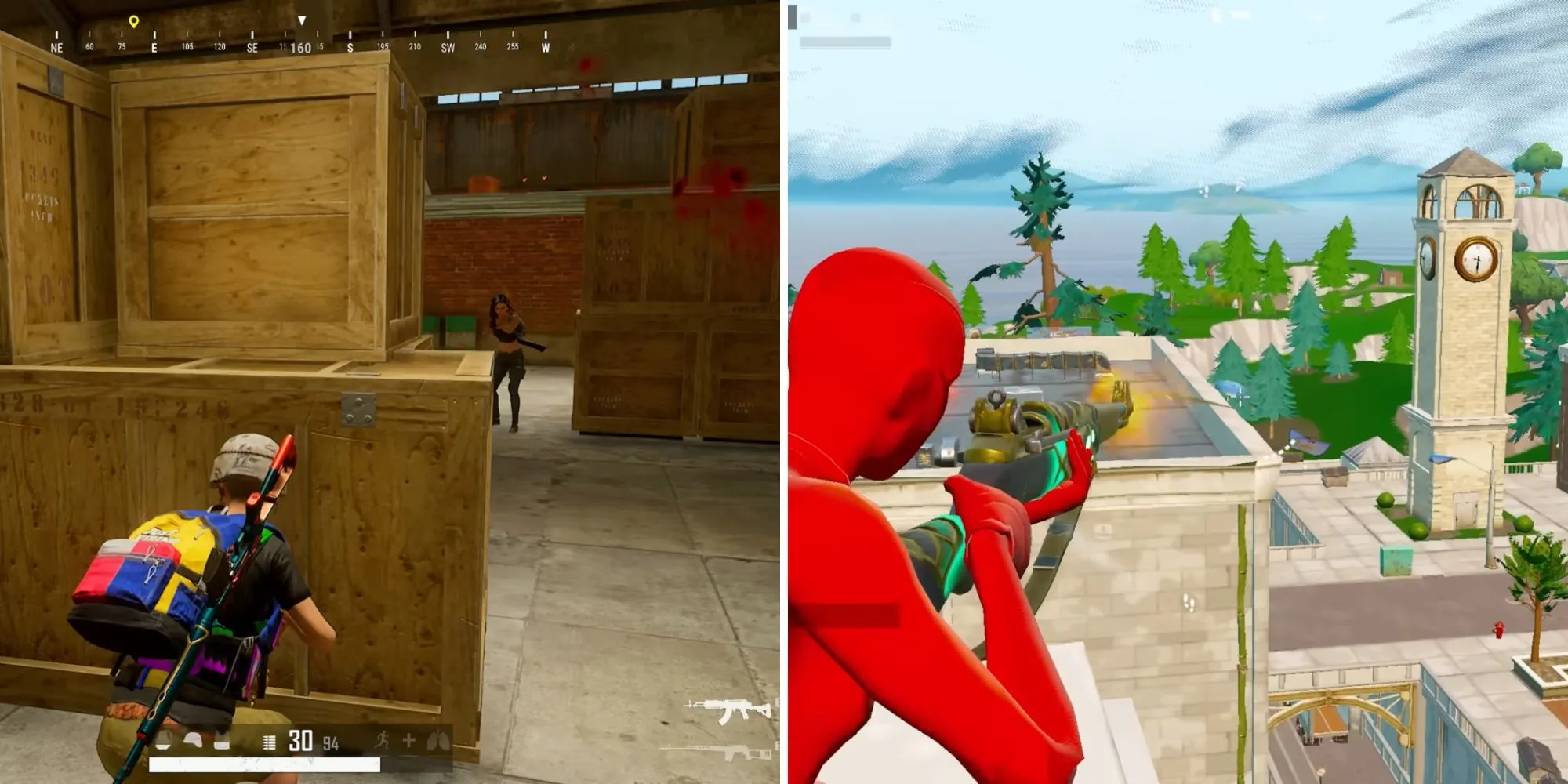 Một người chơi PUBG đang ẩn nấp và quan sát môi trường rộng lớn, thể hiện nhịp độ trận đấu chậm rãi và chiến thuật