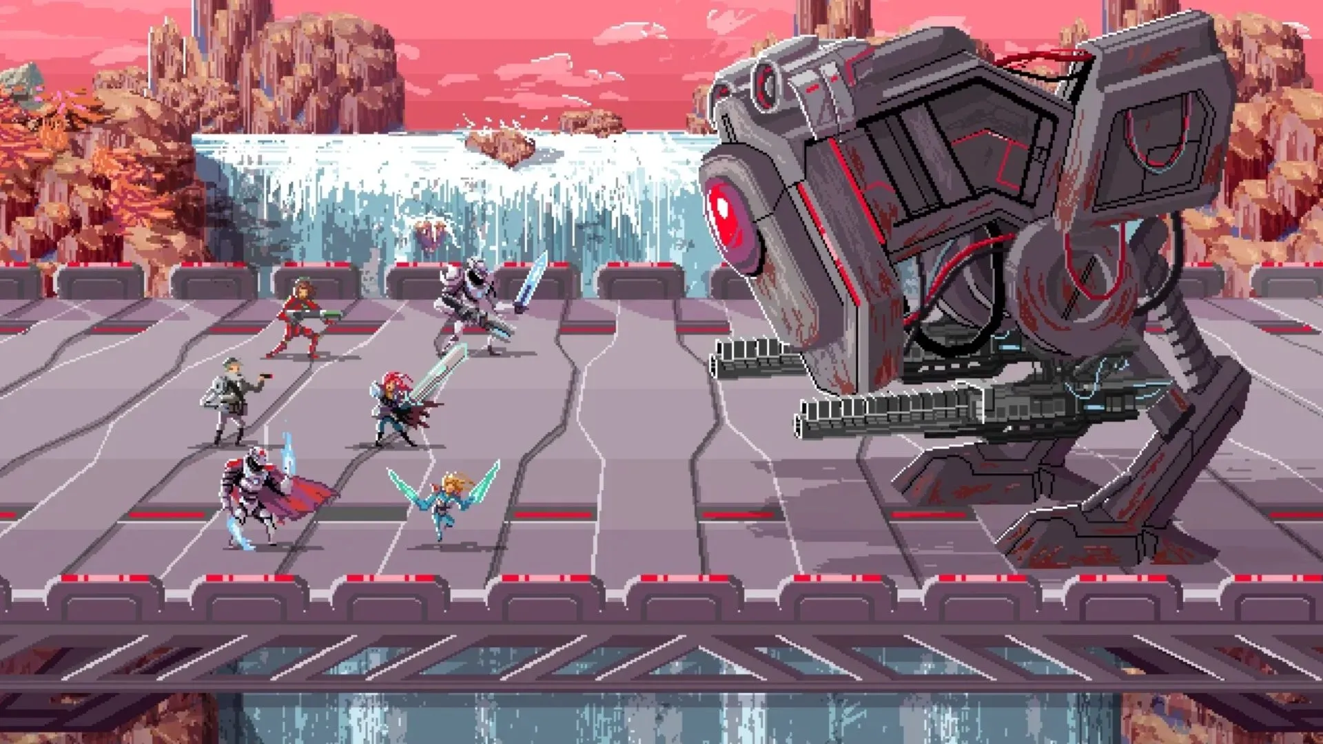 Star Renegades: game nhập vai chiến thuật roguelike đồ họa pixel art