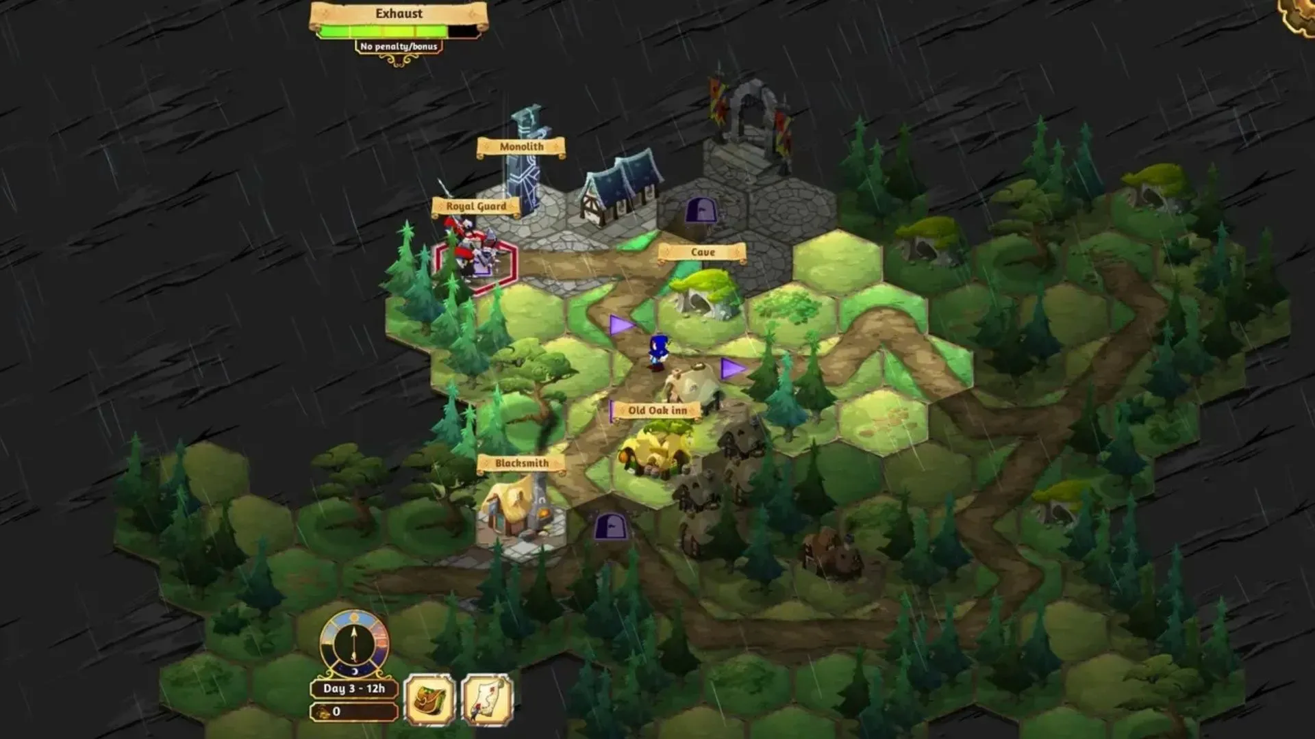 Thế giới Crowntakers: cuộc phiêu lưu chiến thuật roguelike giải cứu vương quốc