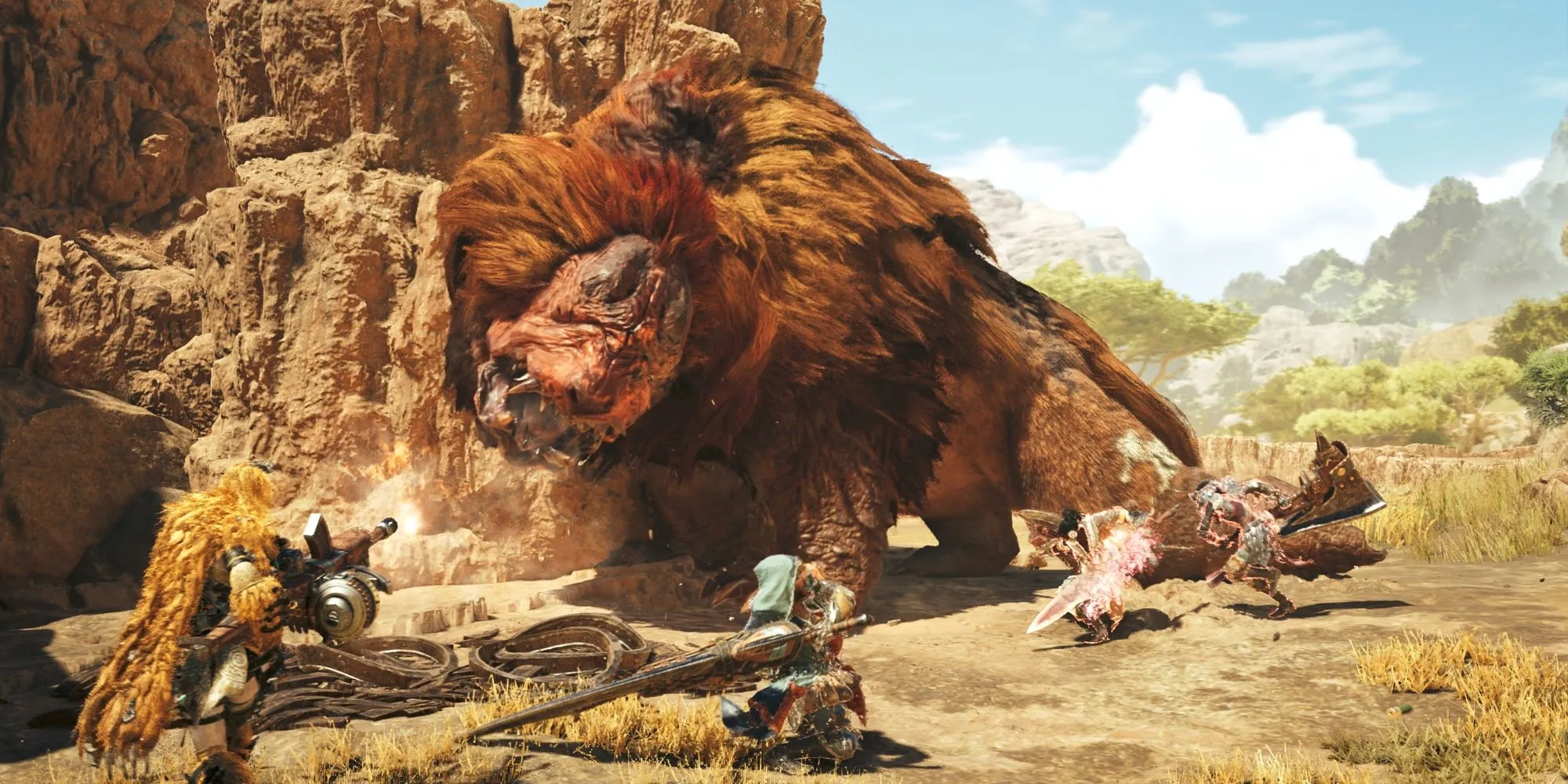 Thế giới rộng lớn và những con quái vật hùng vĩ trong Monster Hunter Wilds, nơi thợ săn mới luôn cần sự hỗ trợ từ cộng đồng