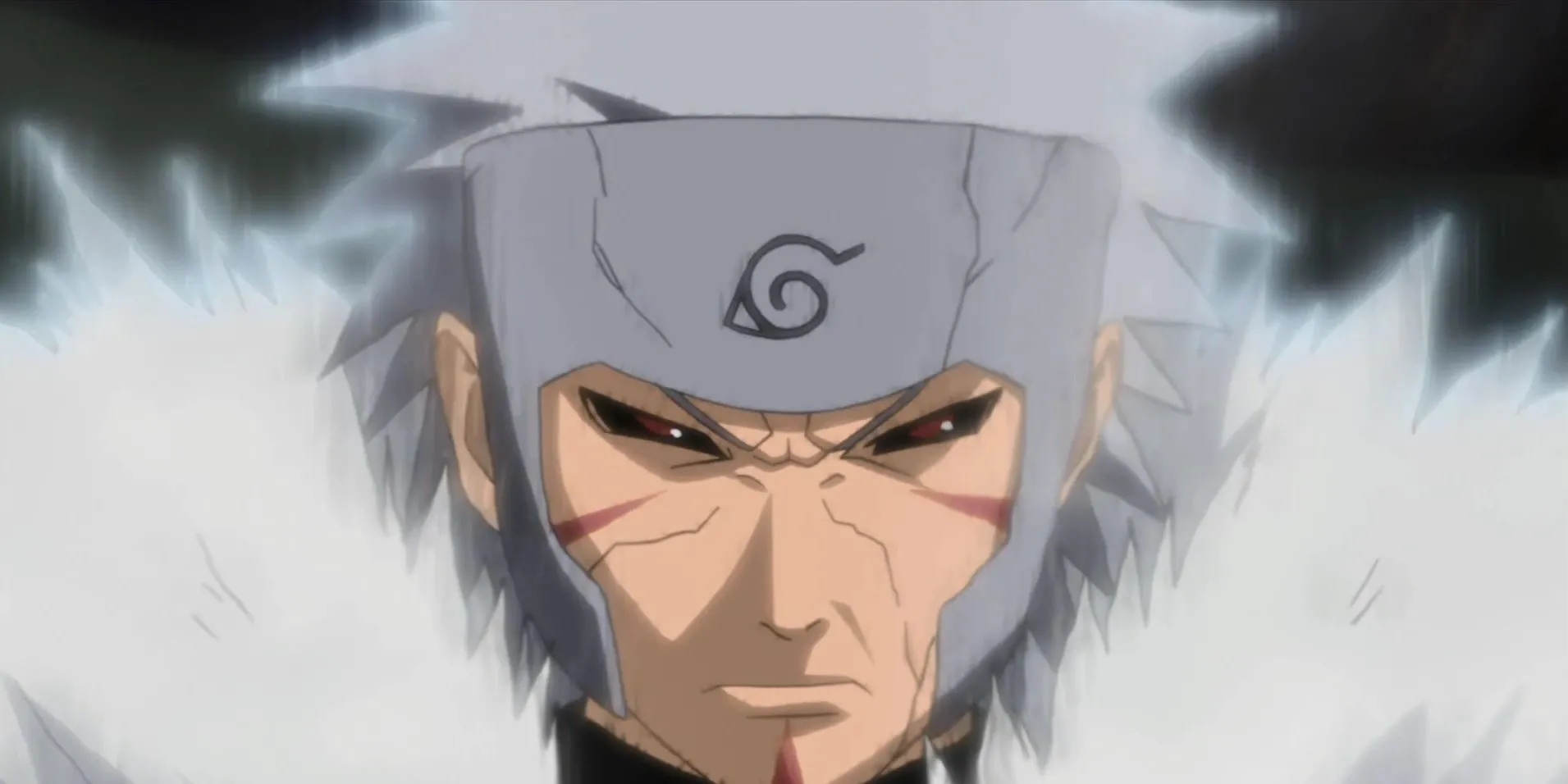 Tobirama Senju sử dụng Ảo Thuật Bóng Tối Vô Tận, biến chiến trường chìm vào đêm đen tuyệt đối.